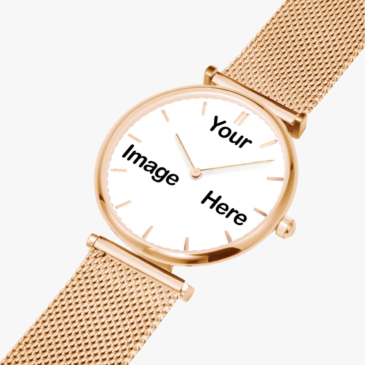 Personalized Photo Stylish Ultra-Thin Quartz Watch (With Indicators)