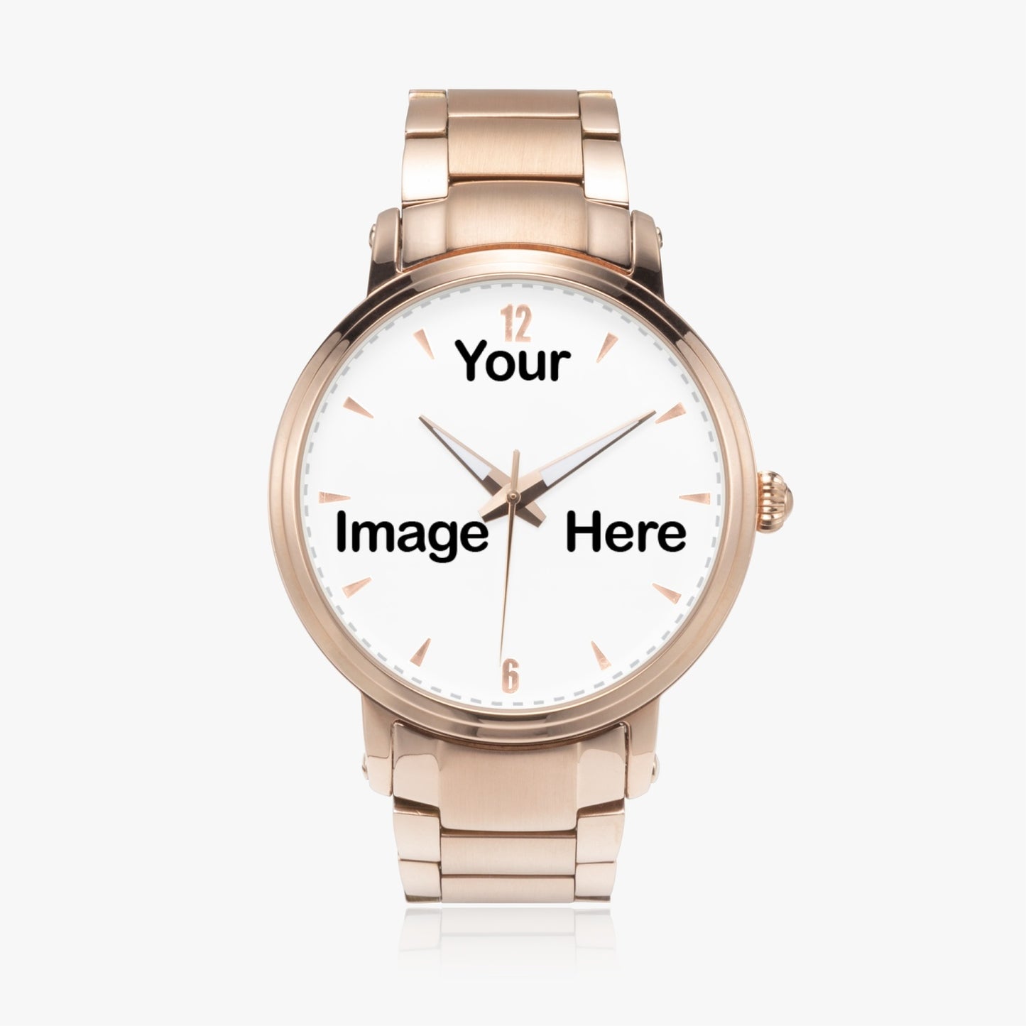 Personalized Photo Steel Strap Automatic Watch (With Indicators)