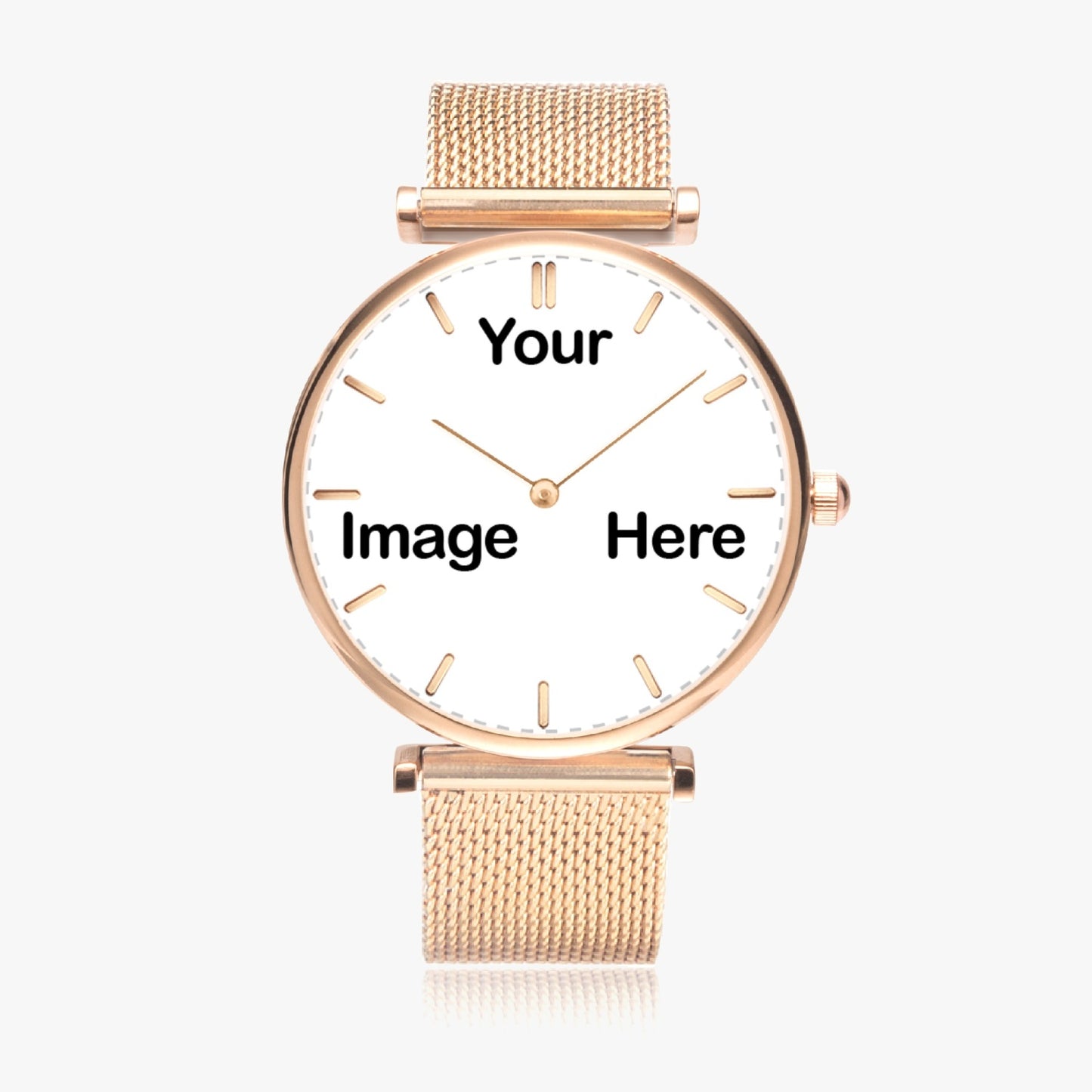 Personalized Photo Stylish Ultra-Thin Quartz Watch (With Indicators)