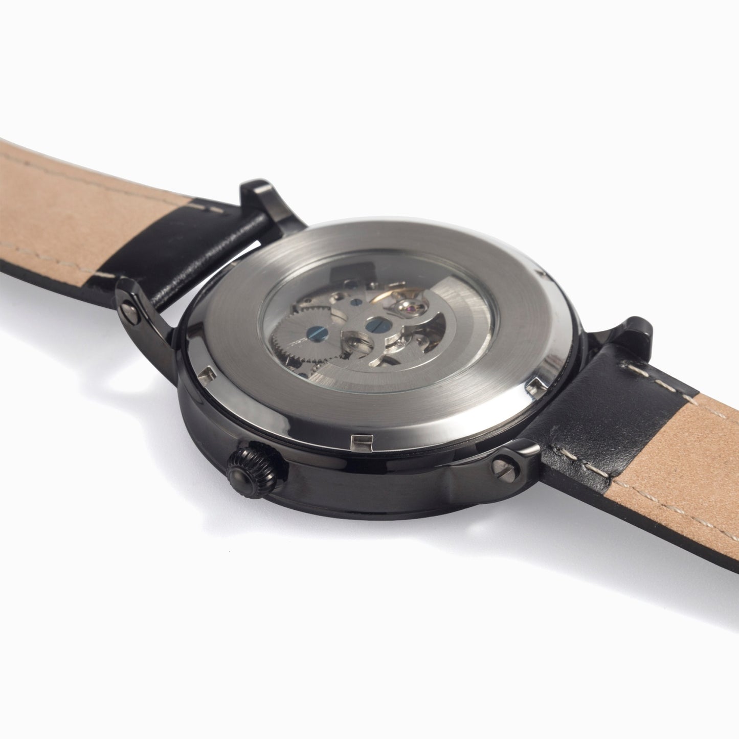 Personalized Photo 46mm Unisex Automatic Watch(Black)