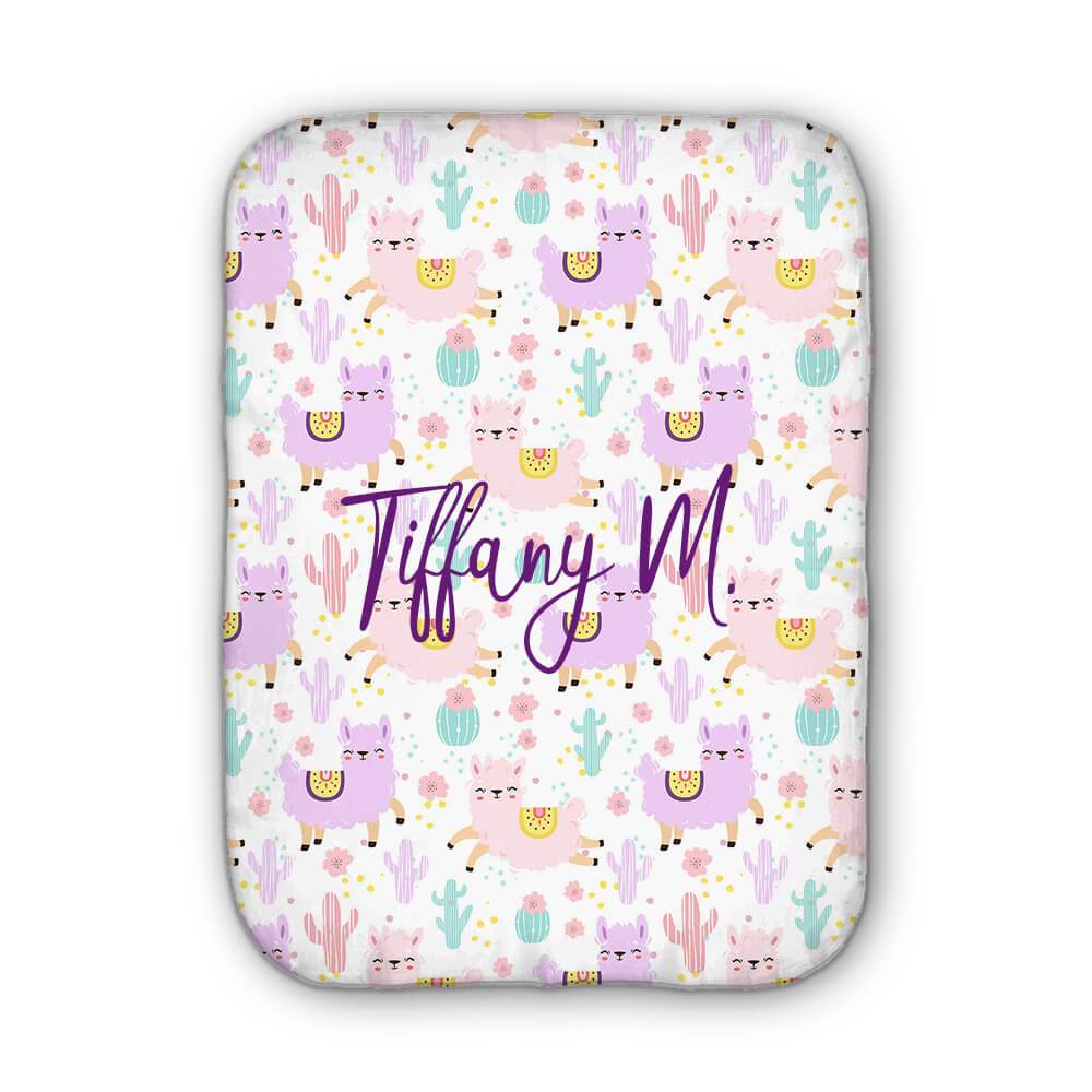 Personalized Baby Burp Cloth