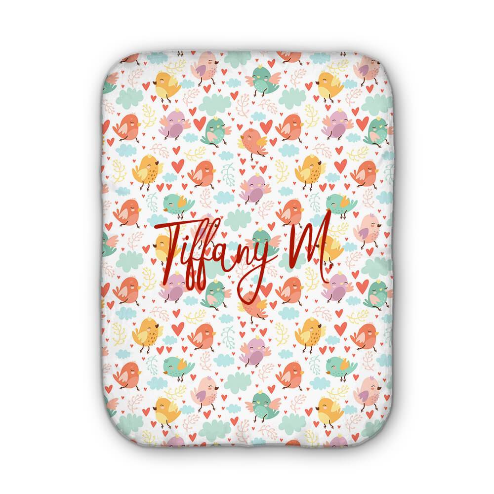 Personalized Baby Burp Cloth