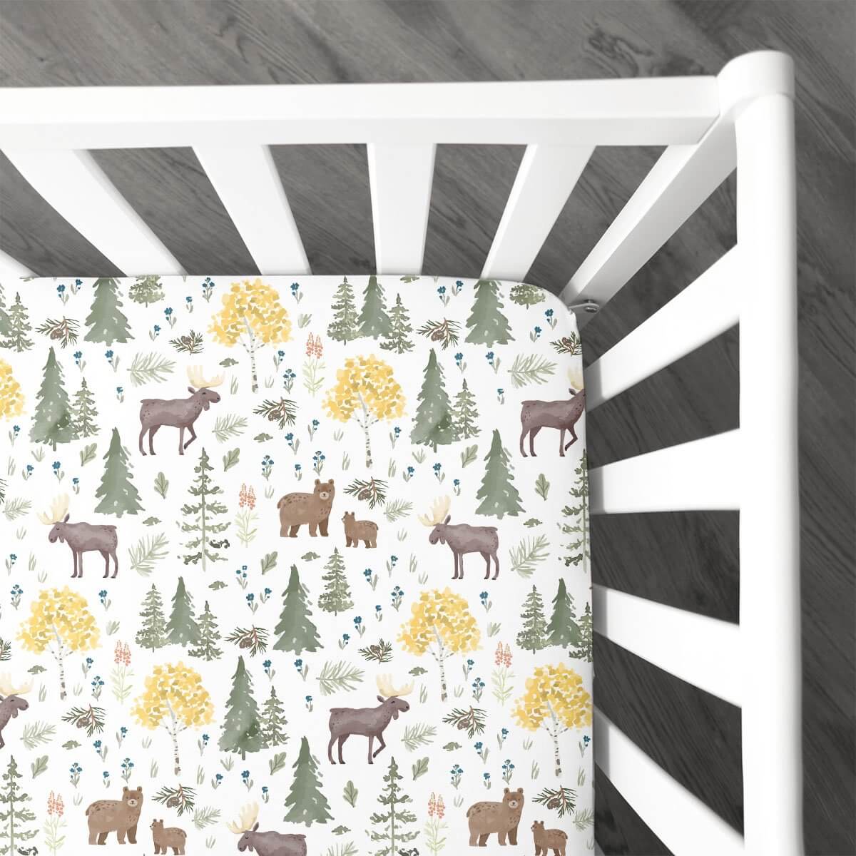 Personalized Baby Crib Sheet