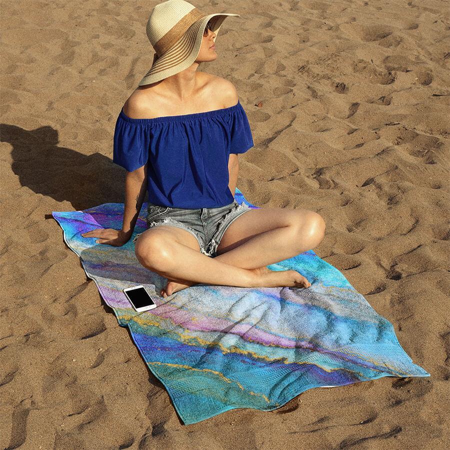Personalized Beach Towel