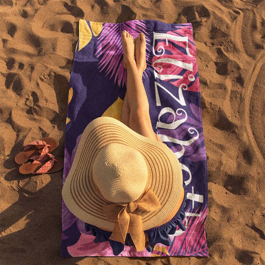 Personalized Beach Towel