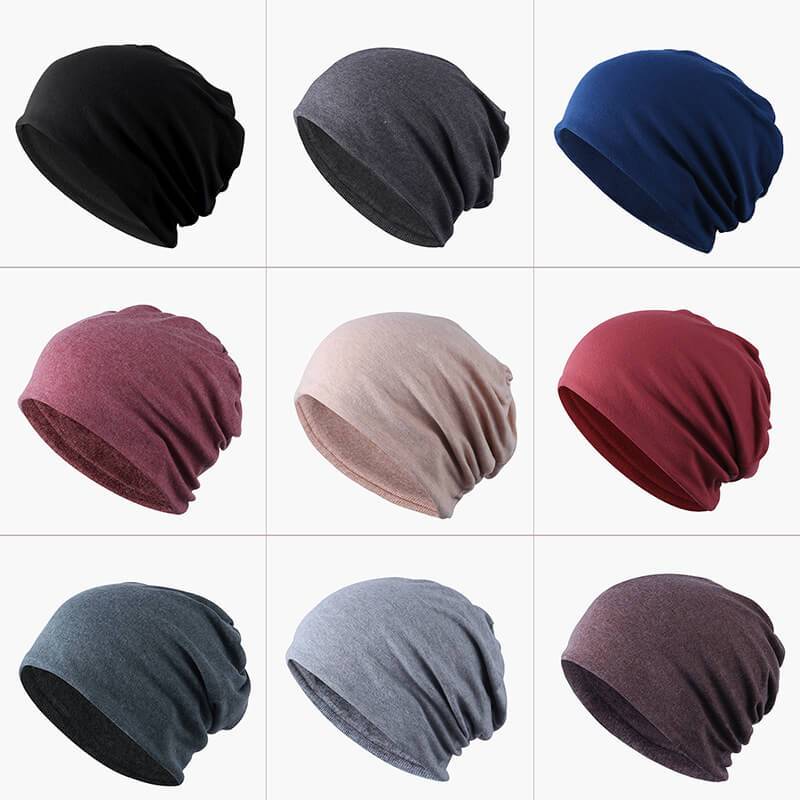 Personalized Cloth Embroidery Beanie Hat - Monogram