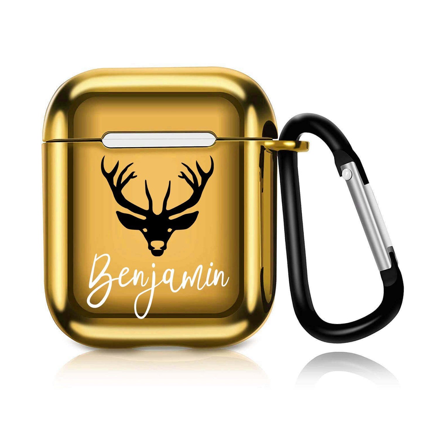 Personalized Electro Metal Airpod Case