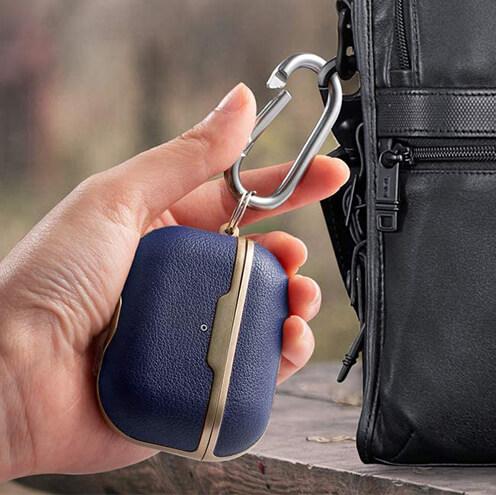 Personalized Leather Airpod Pro Case - Electroplated Valentine's Collection