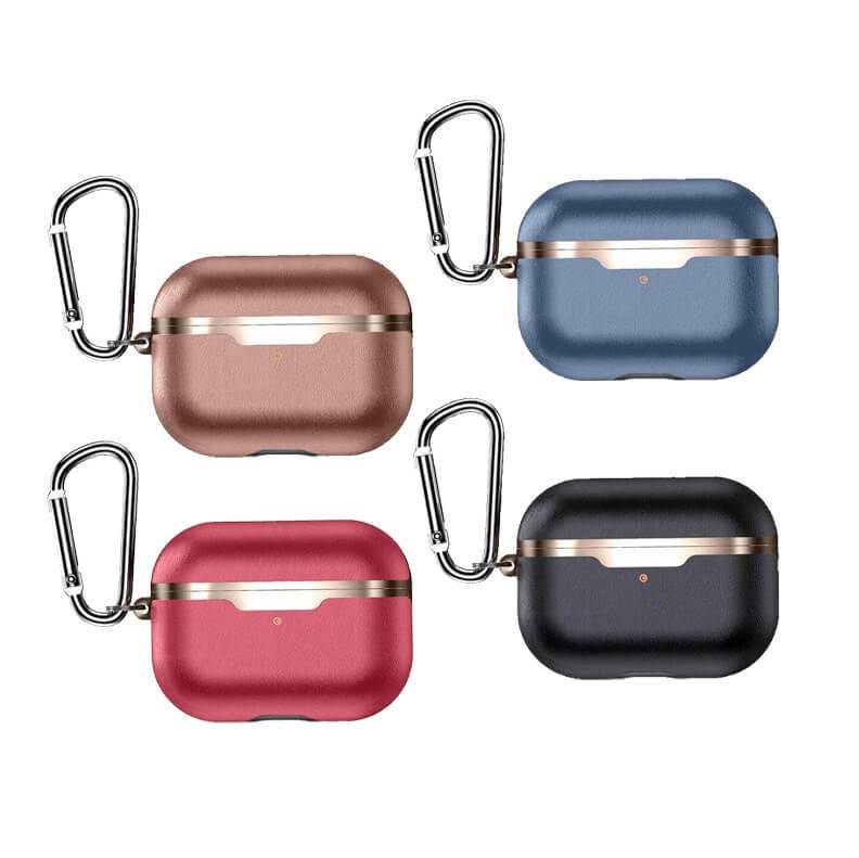 Personalized Leather Airpod Pro Case - Electroplated Valentine's Collection