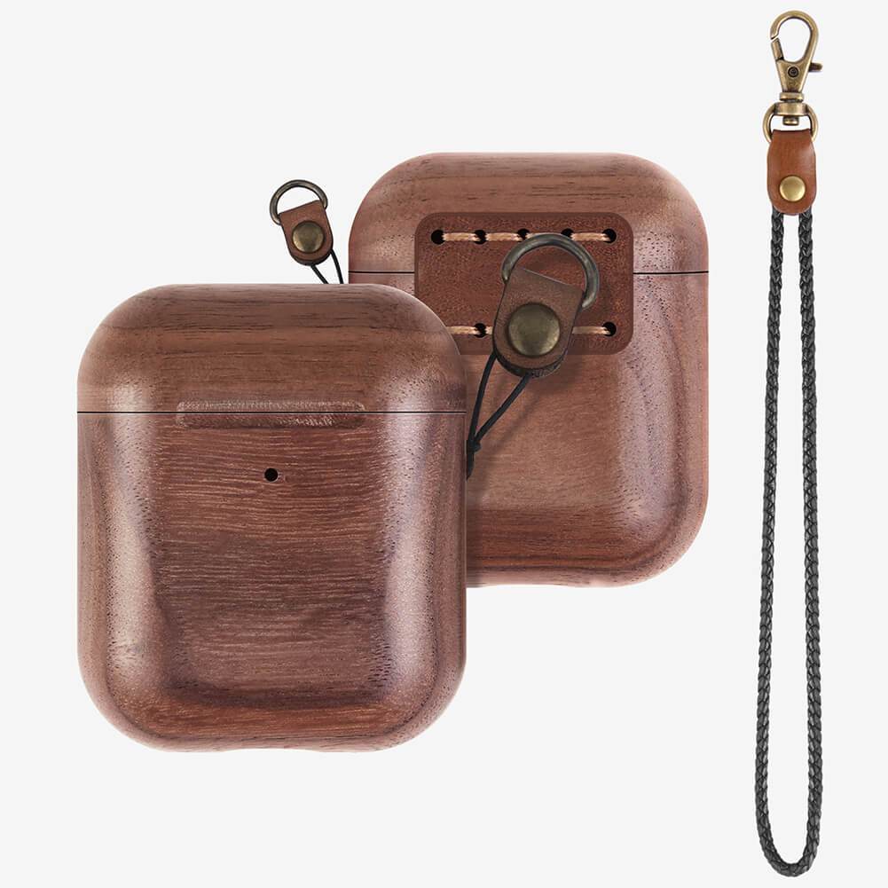 Personalized Genuine Wood Airpod Case