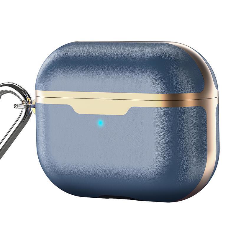 Custom Photo Electroplated Leather Airpod Case Pro