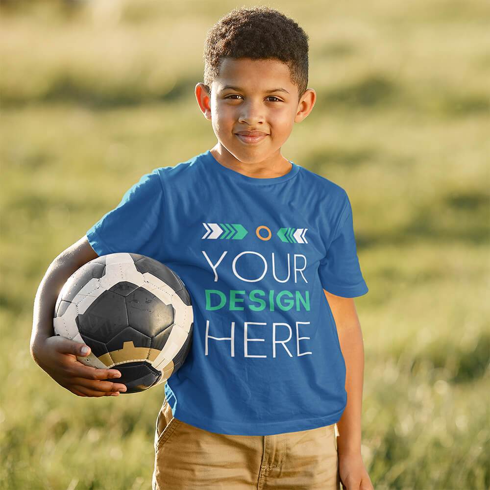 Personalized Heavy Cotton Short Sleeve Youth T-Shirt