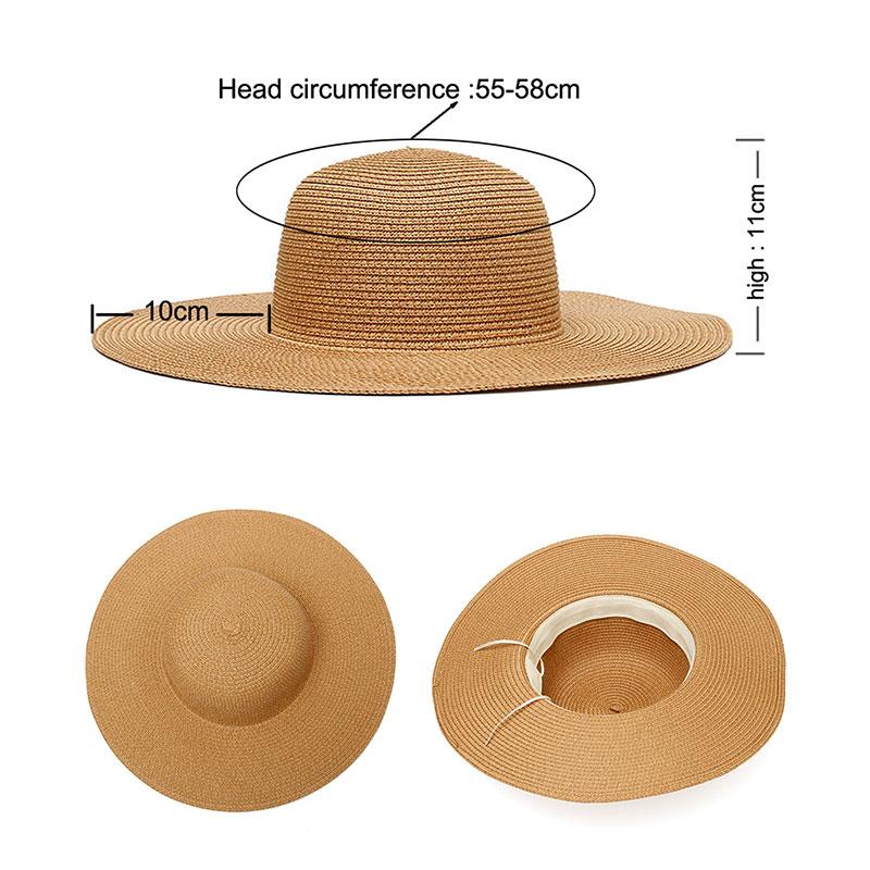 Custom Embroidery Floppy Beach Hat - Threaded Edges
