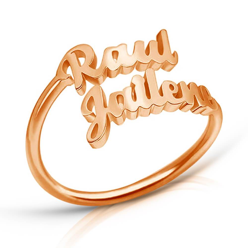 Double Name Ring