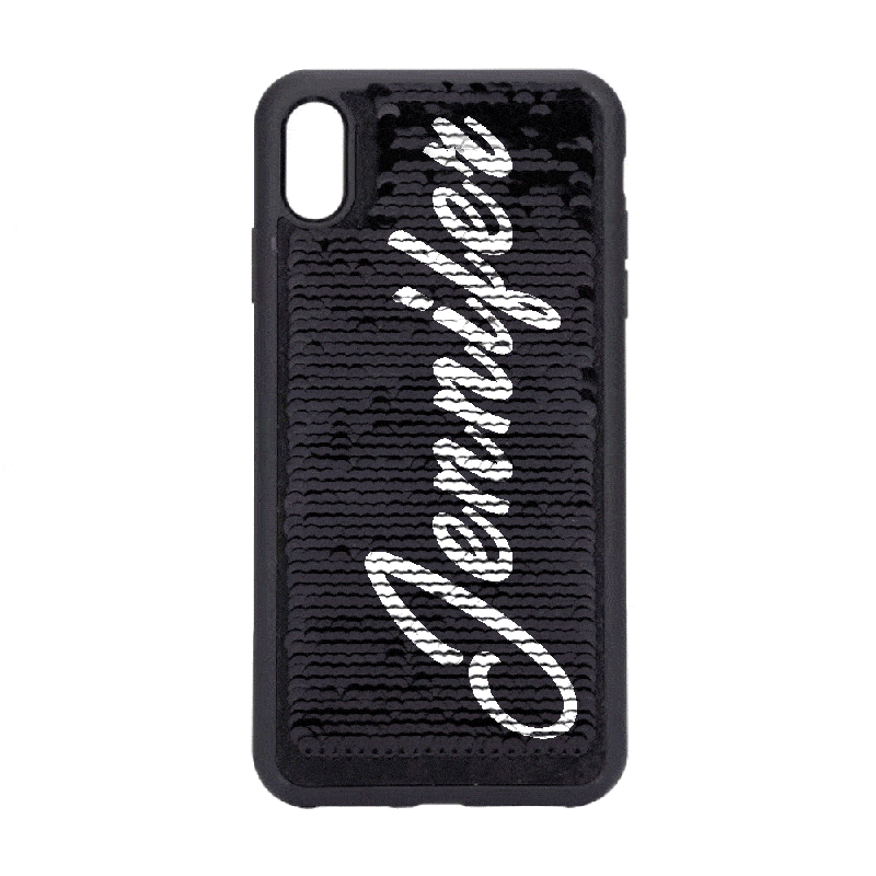 Personalized Sequin iPhone Case