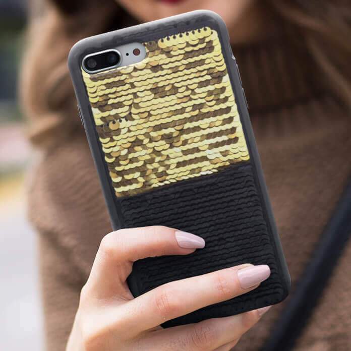Personalized Sequin iPhone Case