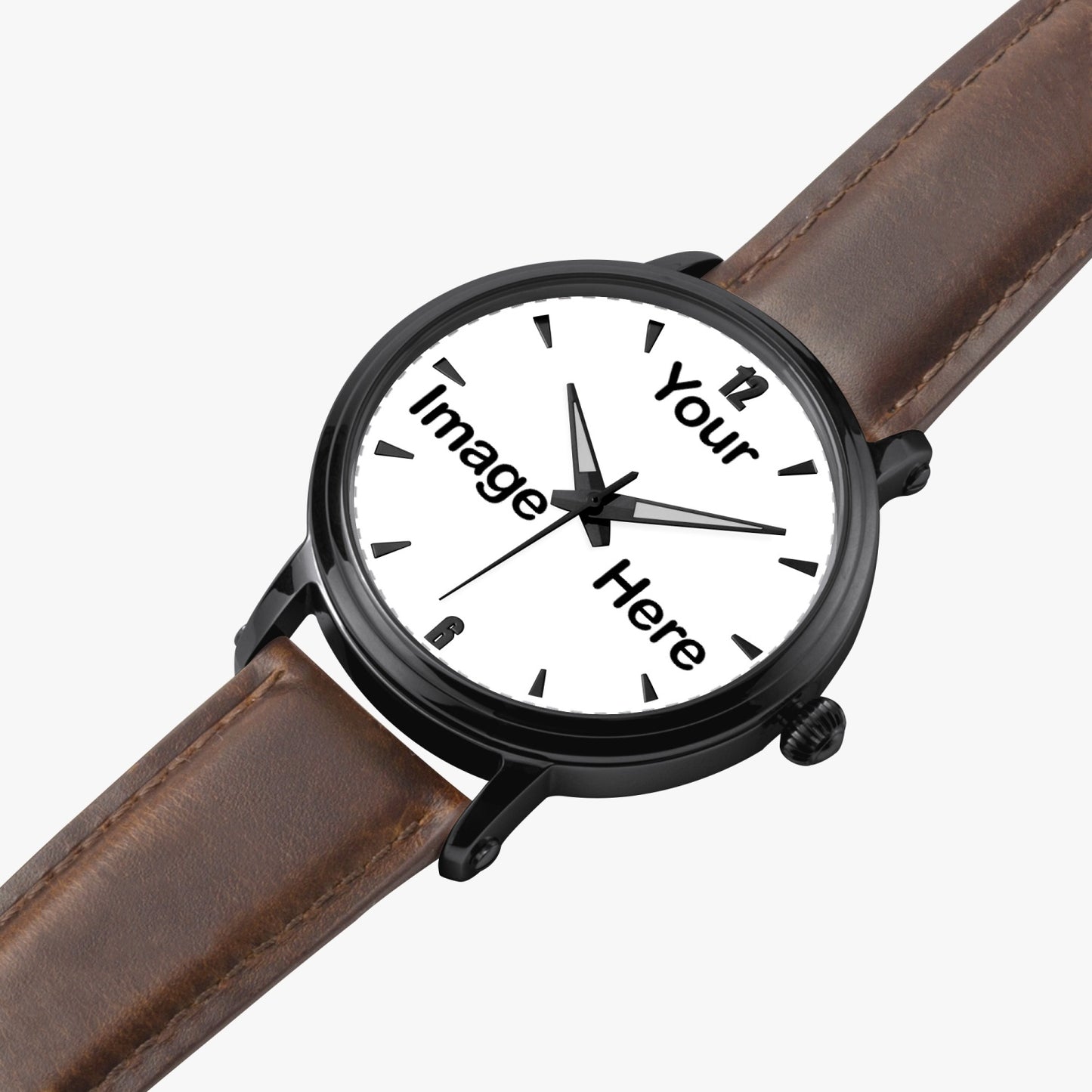 Personalized Photo 46mm Unisex Automatic Watch(Black)