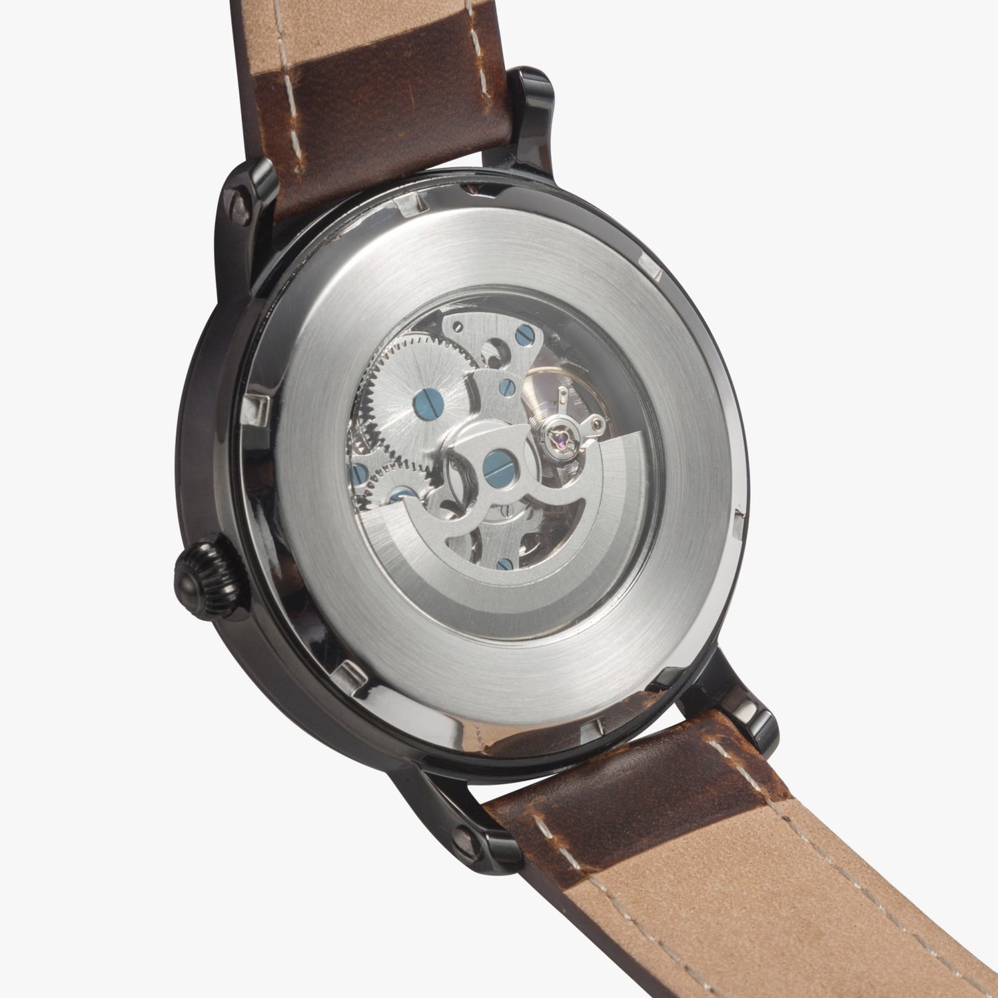 Personalized Photo 46mm Unisex Automatic Watch(Black)