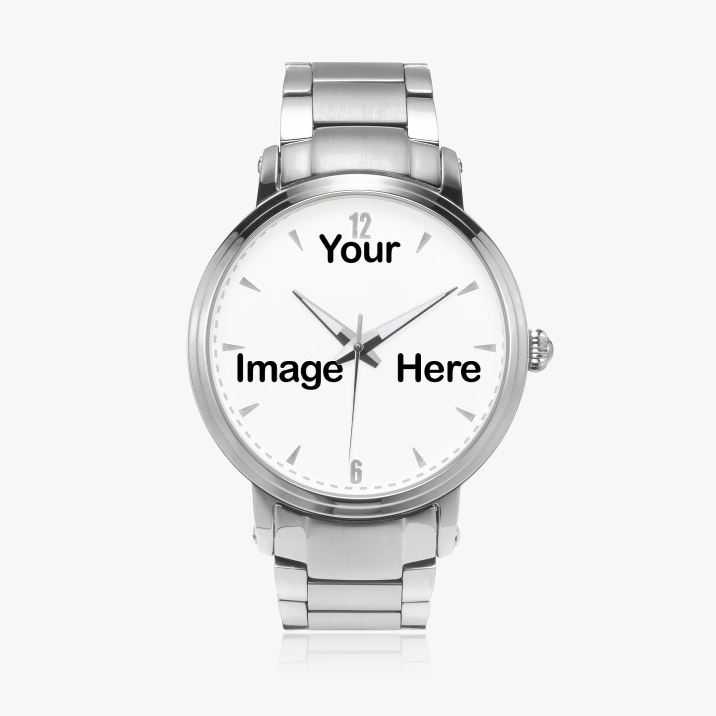 Personalized Photo Steel Strap Automatic Watch (With Indicators)