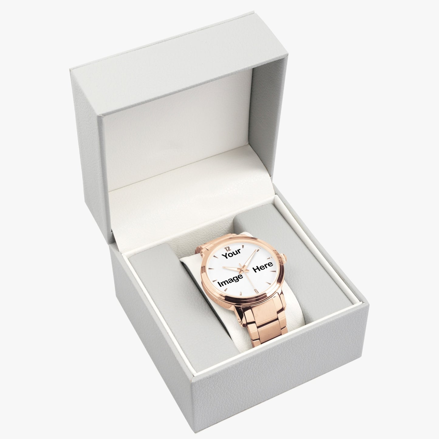 Personalized Photo Steel Strap Automatic Watch (With Indicators)