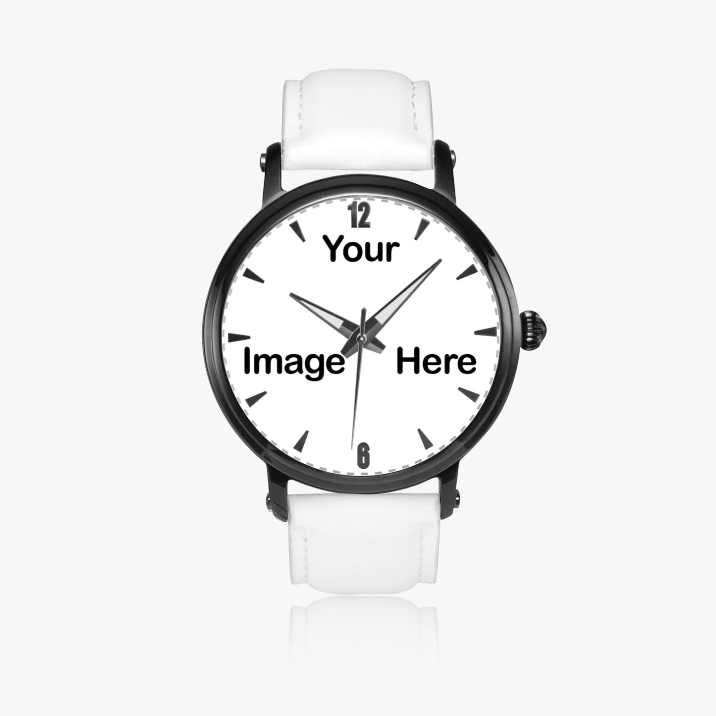 Personalized Photo 46mm Unisex Automatic Watch(Black)