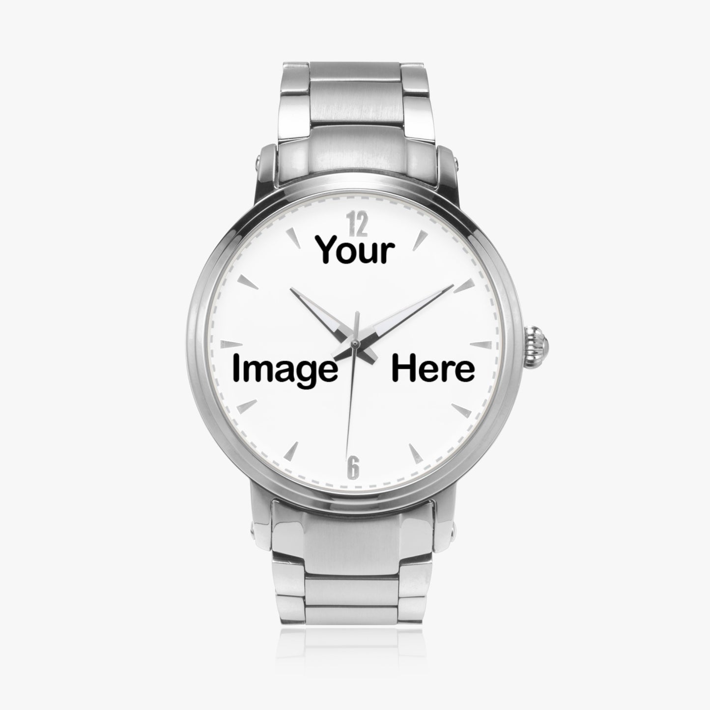 Personalized Photo Steel Strap Automatic Watch (With Indicators)