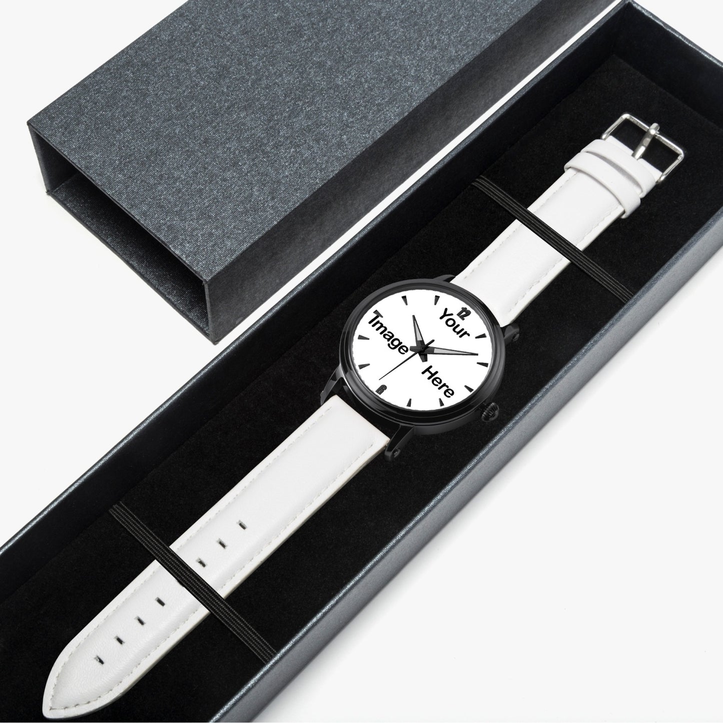 Personalized Photo 46mm Unisex Automatic Watch(Black)