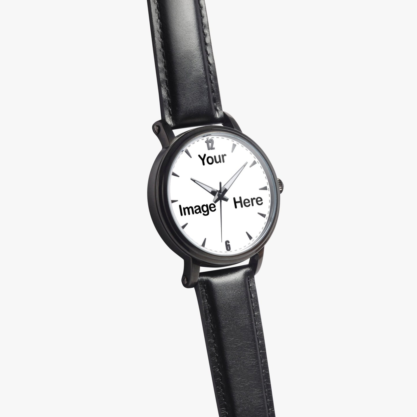 Personalized Photo 46mm Unisex Automatic Watch(Black)