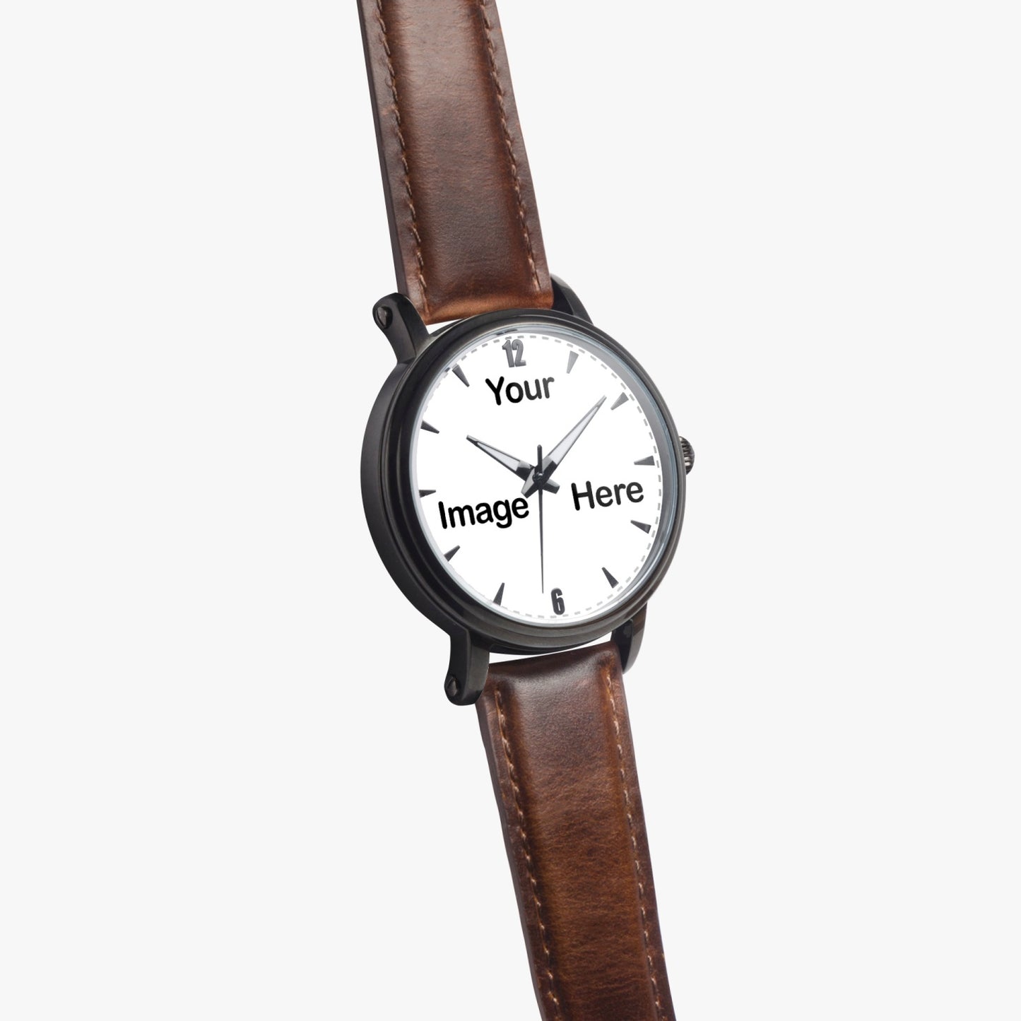 Personalized Photo 46mm Unisex Automatic Watch(Black)