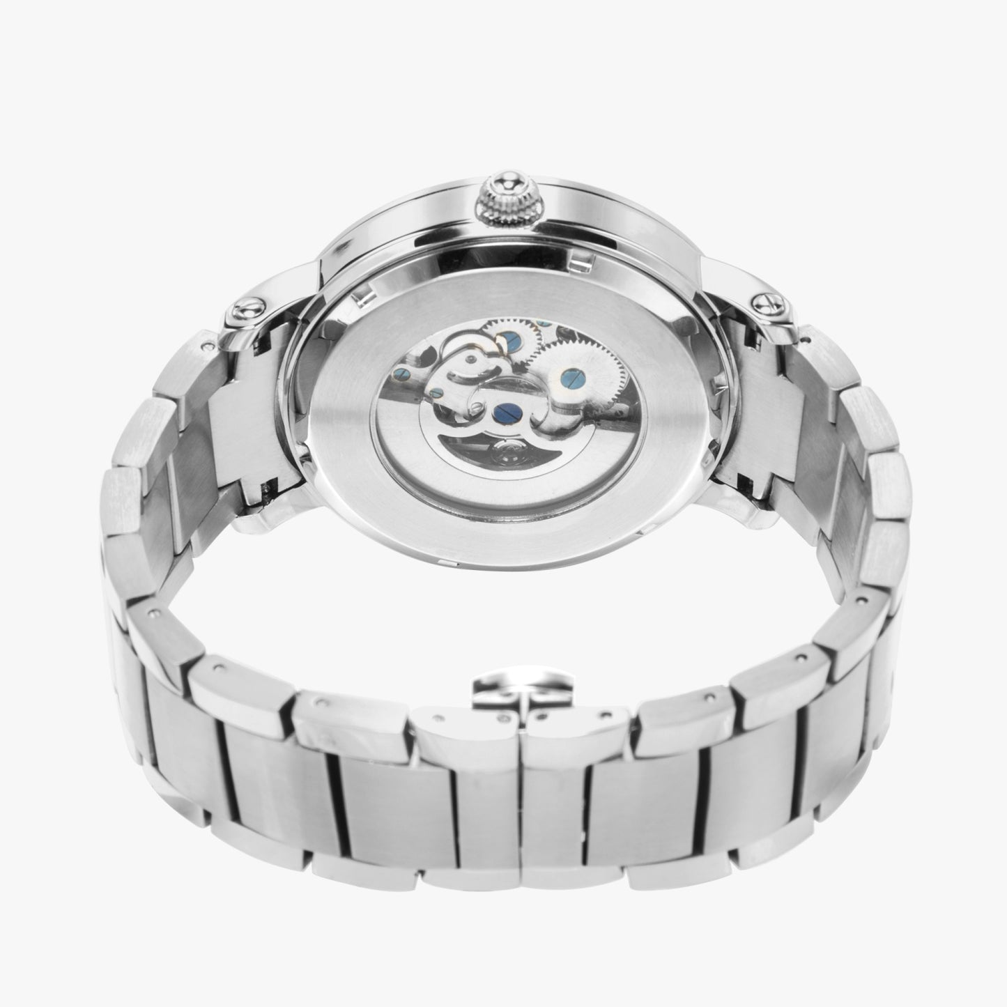 Personalized Photo Steel Strap Automatic Watch (With Indicators)