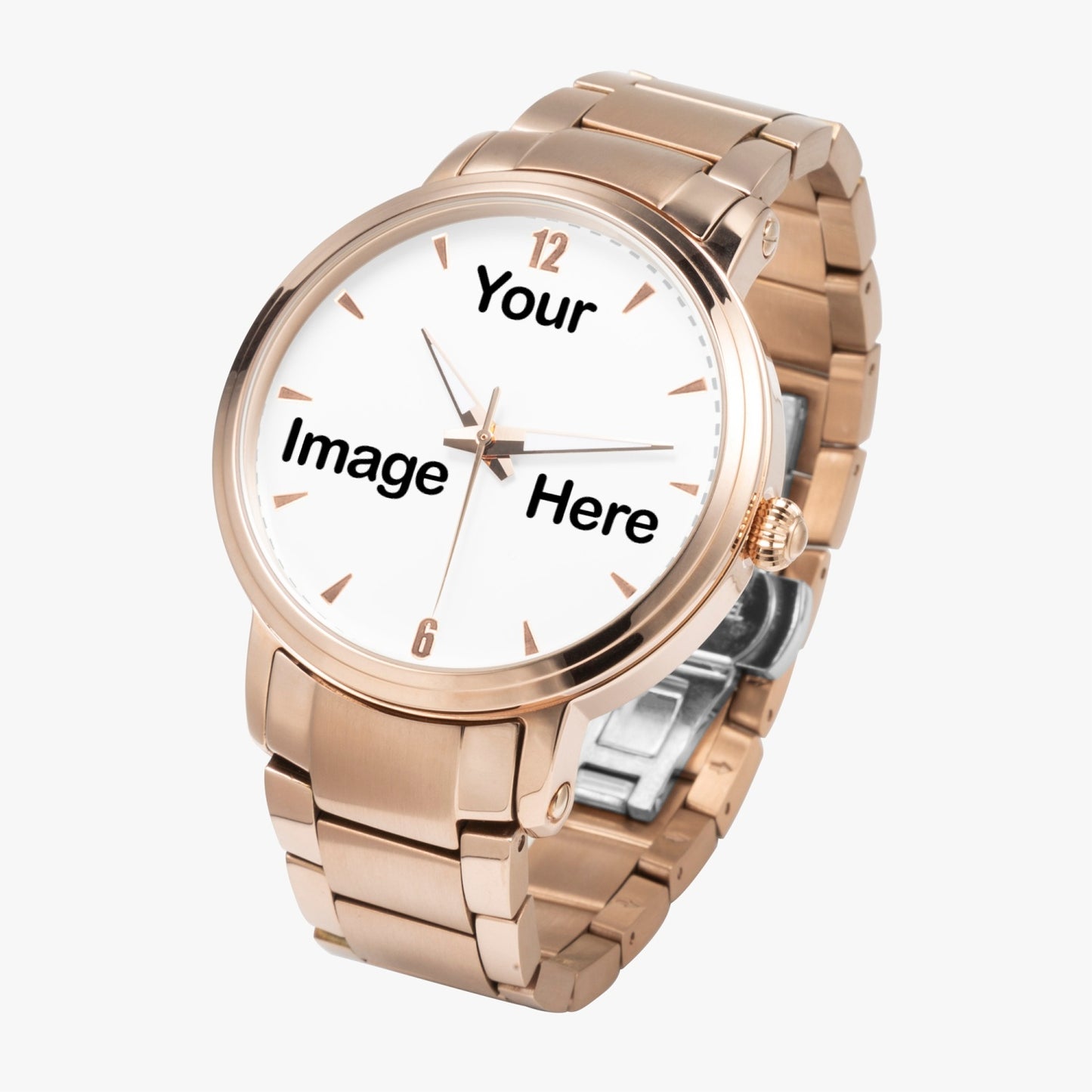 Personalized Photo Steel Strap Automatic Watch (With Indicators)