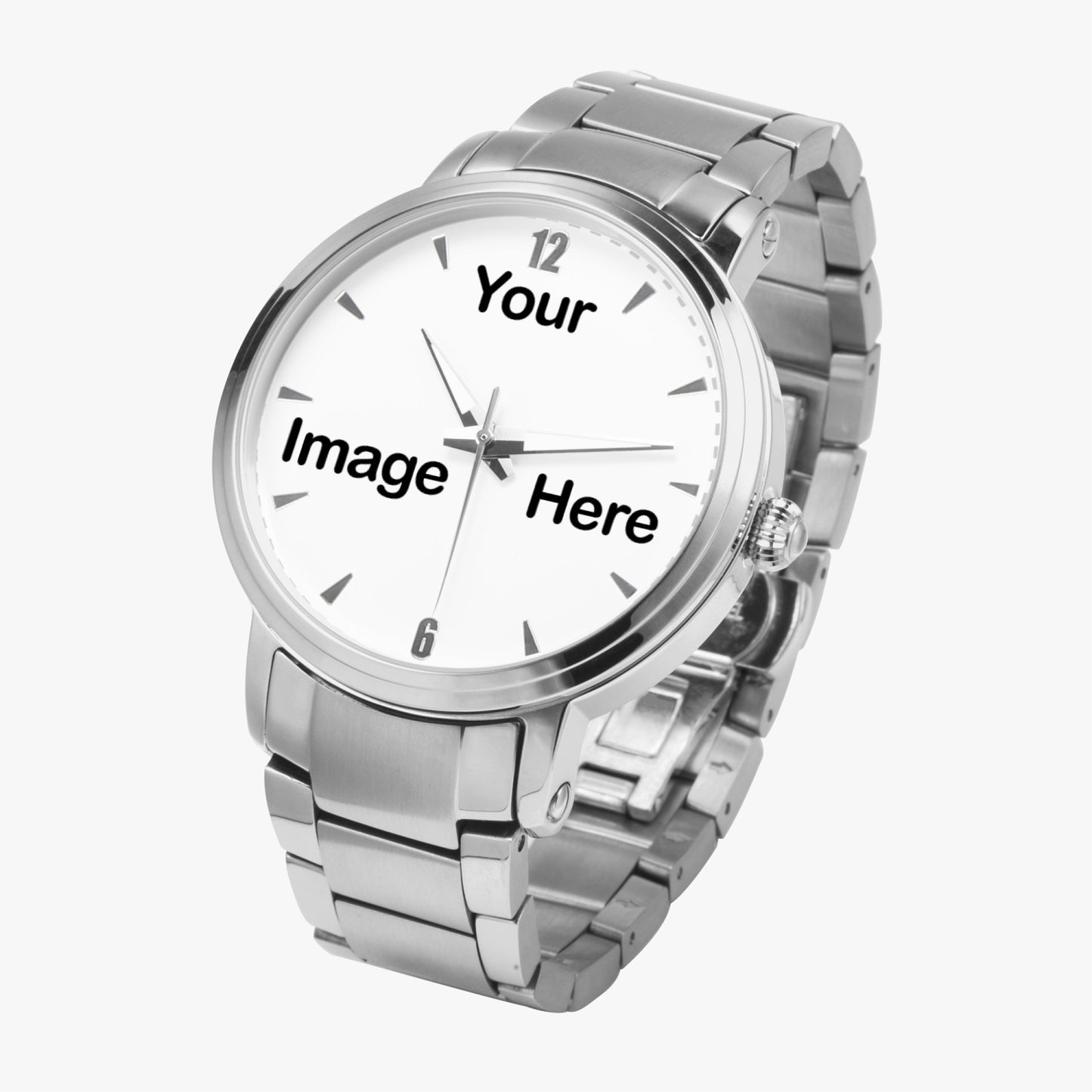 Personalized Photo Steel Strap Automatic Watch (With Indicators)