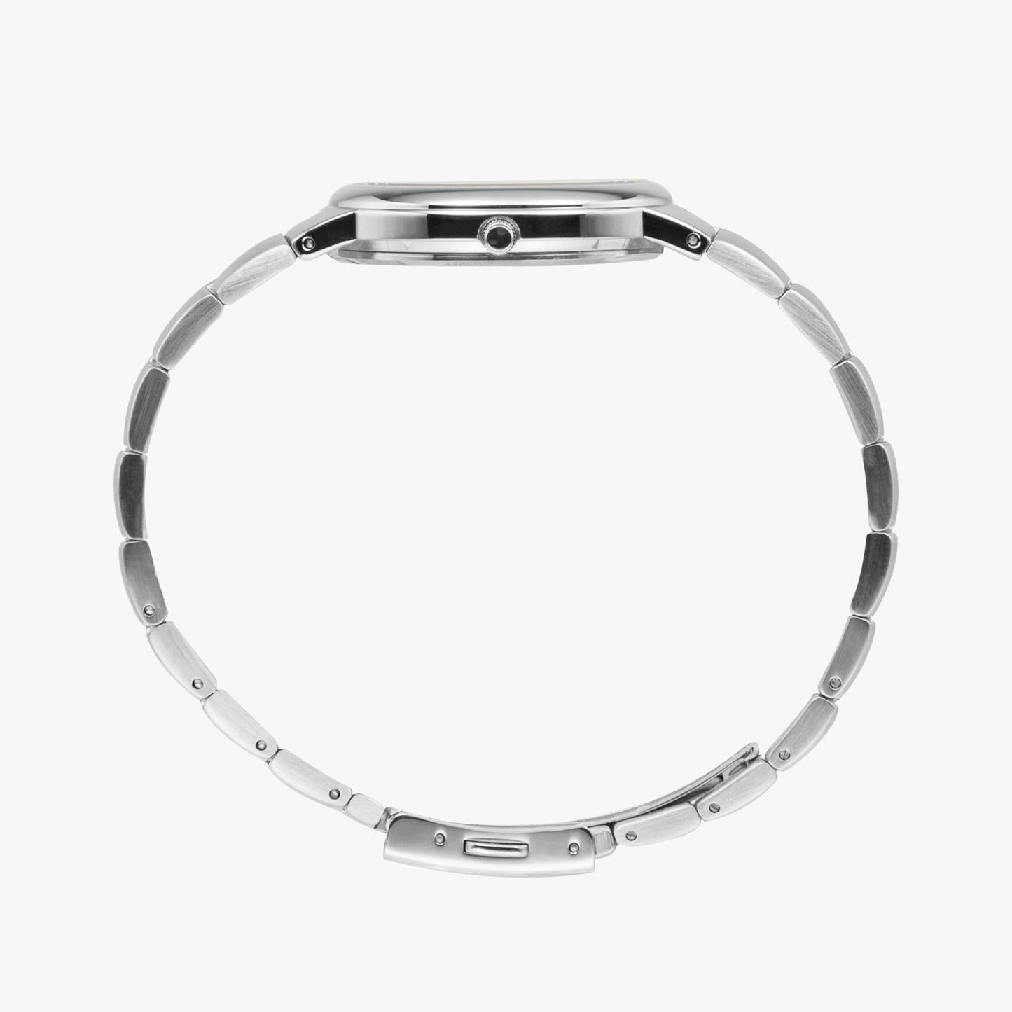Personalized Photo Steel Strap Quartz Watch