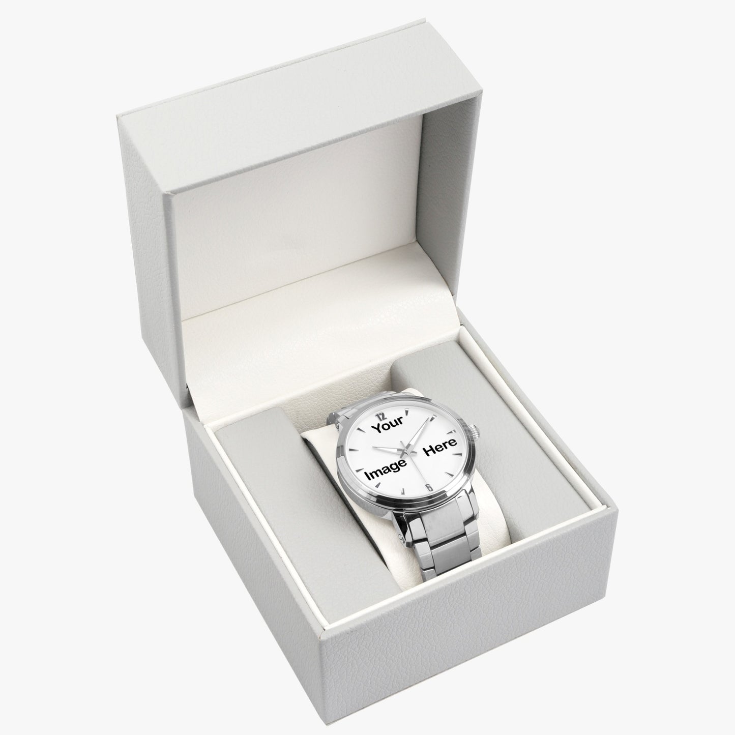 Personalized Photo Steel Strap Automatic Watch (With Indicators)