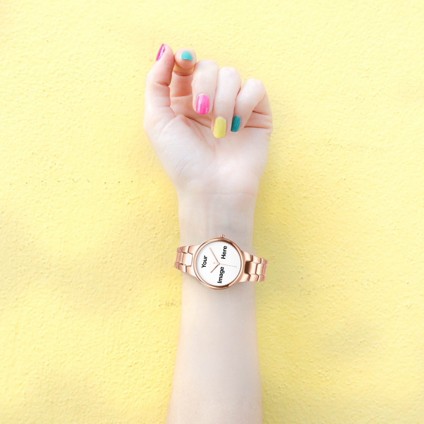 Personalized Photo Exclusive Stainless Steel Quartz Watch