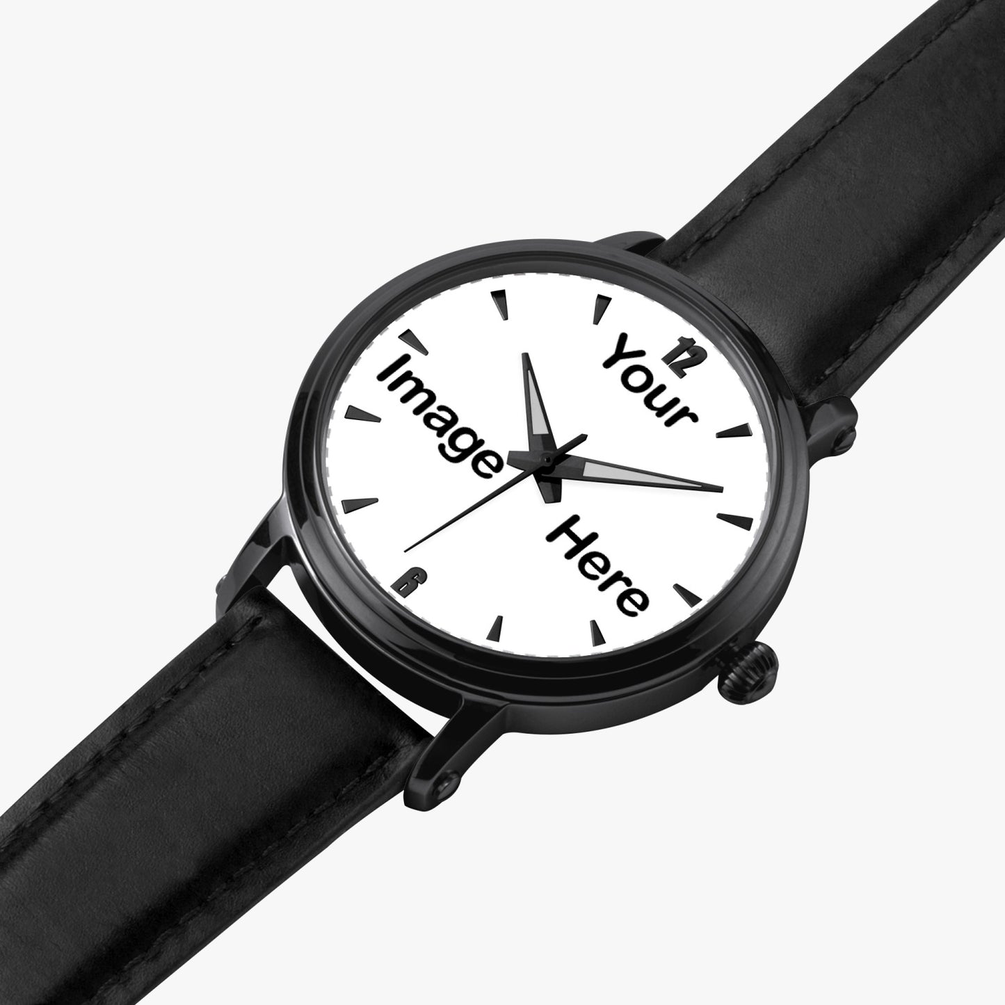 Personalized Photo 46mm Unisex Automatic Watch(Black)