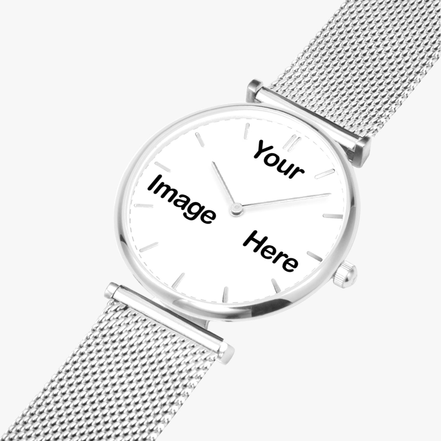 Personalized Photo Stylish Ultra-Thin Quartz Watch (With Indicators)