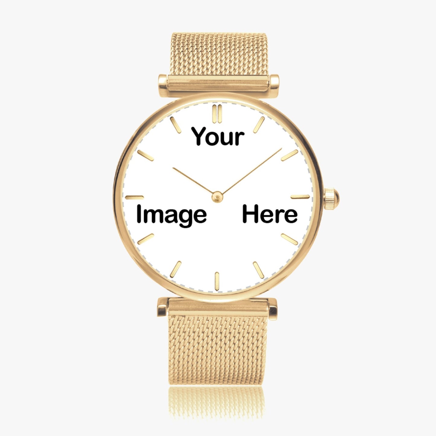 Personalized Photo Stylish Ultra-Thin Quartz Watch (With Indicators)