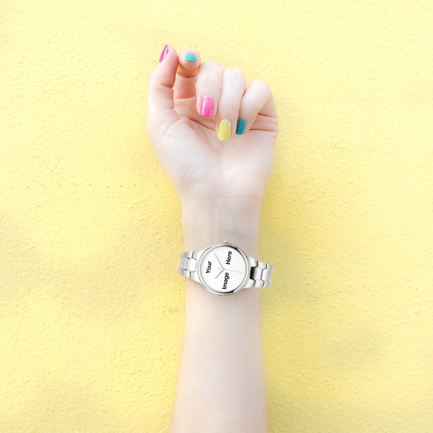 Personalized Photo Exclusive Stainless Steel Quartz Watch