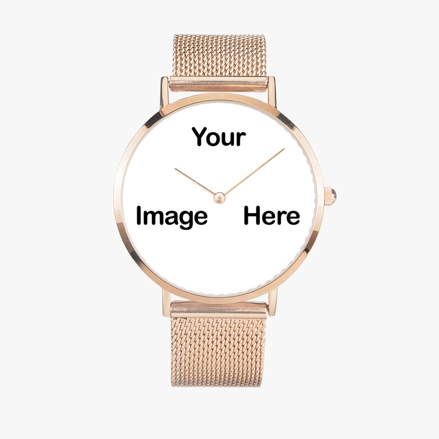 Personalized Photo Fashion Ultra-thin Stainless Steel Quartz Watch