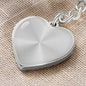 Luxury Heart Engraved Keychain