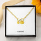 Luxury Infinity Bracelet With Personalized Circle Charms