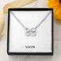 Luxury Infinity Bracelet With Personalized Circle Charms