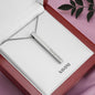 Luxury Vertical Stick Necklace