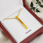 Luxury Vertical Stick Necklace