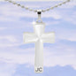Luxury Double Engraved Cross Necklace