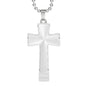 Luxury Double Engraved Cross Necklace