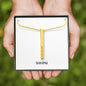 Luxury Vertical Stick Necklace