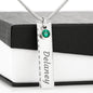 Luxury Birthstone Name Necklace