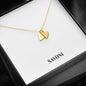 Luxury Hearts Necklace With Hearts Charms